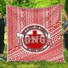 Tonga Red Premium Quilt A0  Quilt